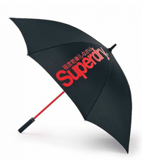 Зонт мужской гольфер Fulton S889-01 BlackwithOrange (Черный с оранжевым)