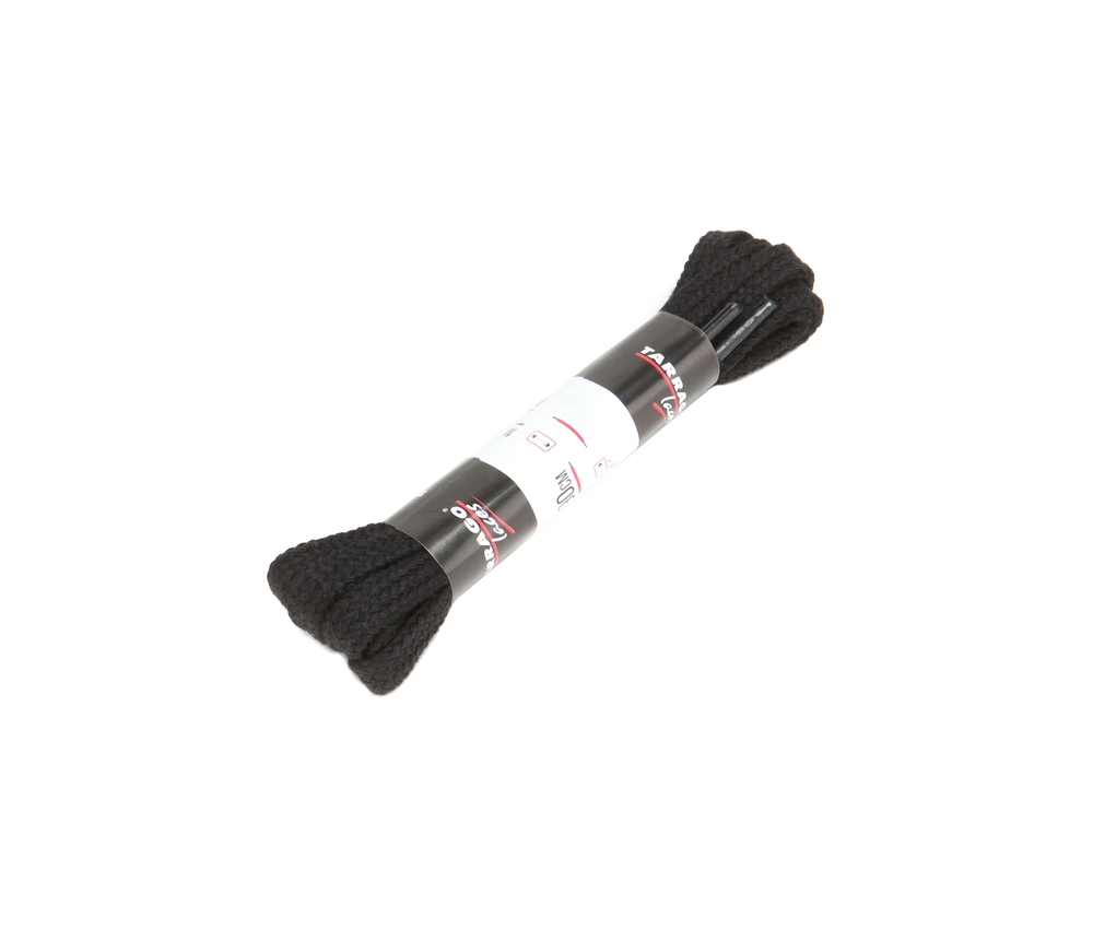 Шнурки 120см. Плоск. Х/Б (черный)