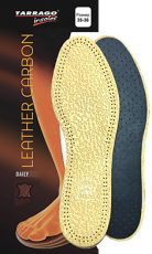 Стельки TARRAGO Leather Carbon Размеры с 35-36 по 45-46.