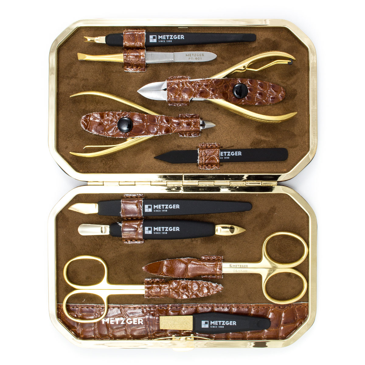 Маникюрный набор Metzger MS-310-HG-(10 предметный)