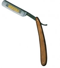 Бритва опасная Dovo, ручка - "коричневое дерево (пакка), 5/8",1/1