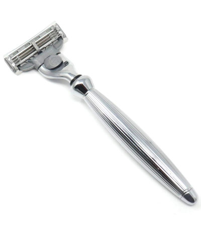 Станок хром Edwin Jagger Bulbous Lined Mach3 Razor
