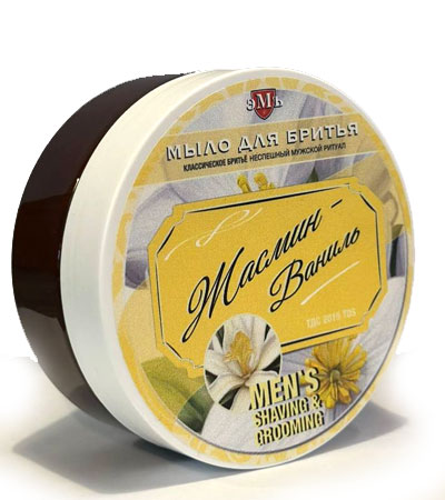 Крем-мыло для бритья Жасмин – Ваниль ТДС  -130гр.