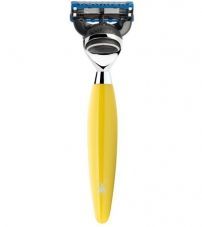 Бритва MUEHLE KOSMO, Fusion, смола лимонного цвета