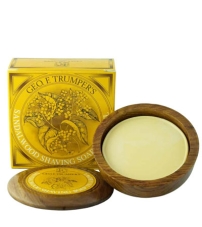 Мыло для бритья в деревянной чаше GEO F TRUMPER Sandlewood с ароматом сандала -80г.