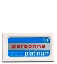 Лезвия для безопасной бритвы Personna Platinum -10шт.