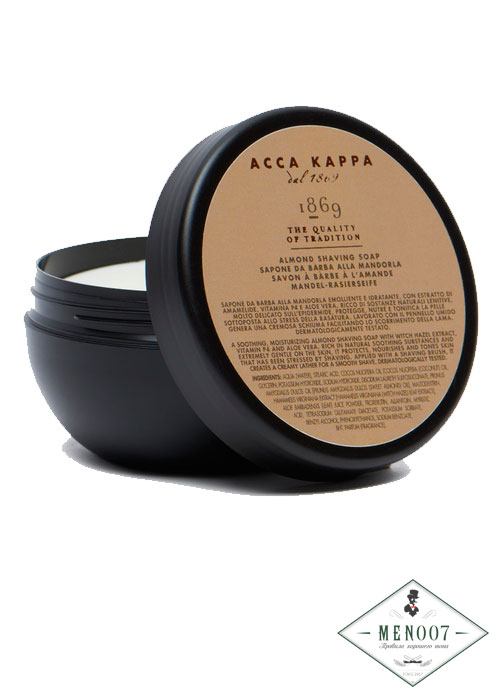 Мыло для бритья Acca Kappa Миндаль 1869 -250мл.