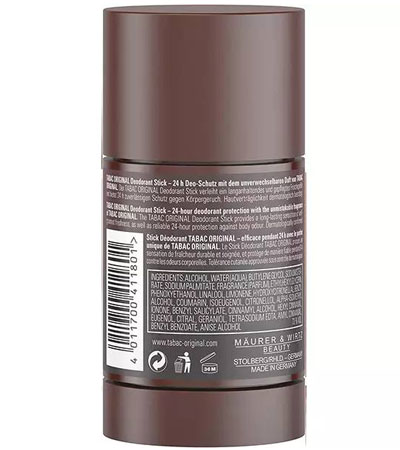 Дезодорант-стик для мужчин Tabac Original -75г.