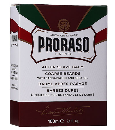 Бальзам после бритья Proraso After Shave Balm Coarse Beards Sandalwood- 100мл.