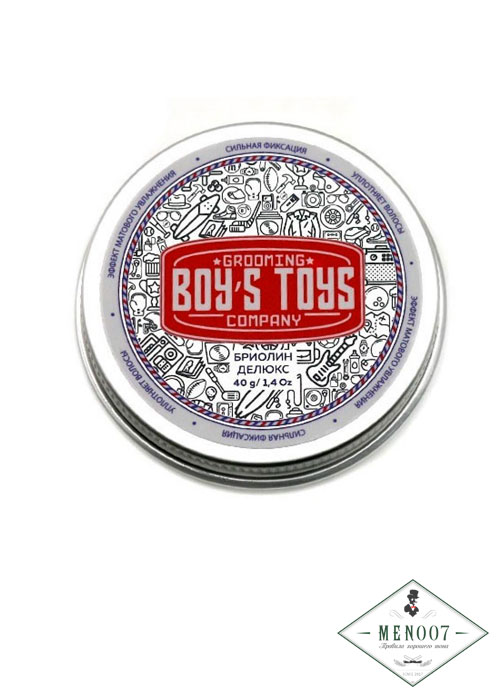 Бриолин для укладки волос Briolin Deluxe Boy's Toys -40мл.