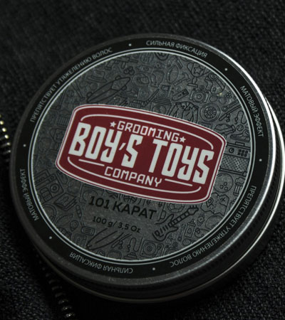 Глина для укладки волос 101 Karat Boy's Toys -100г.