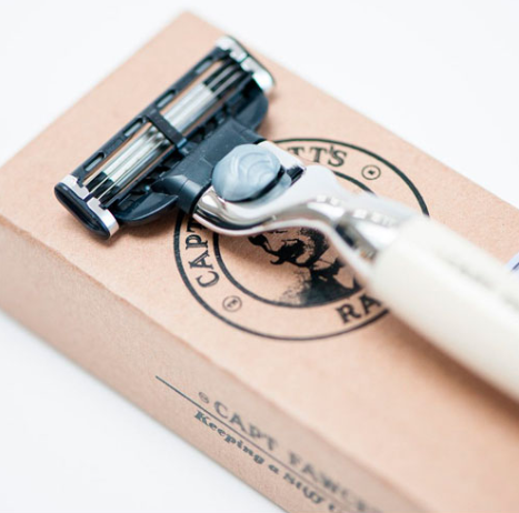 Бритва Gillette Mach 3 Captain Fawcett Finest Hand Crafted Safety Razor