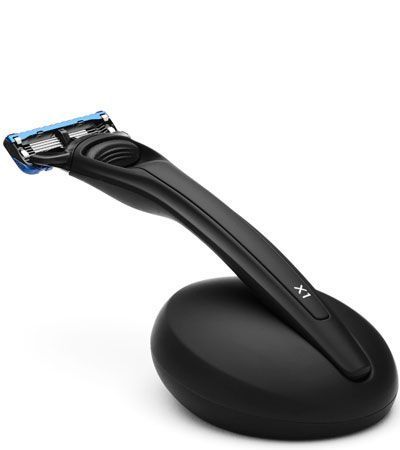 Набор Bolin Webb X1, бритва X1 матовая черная, подставка матовая черная