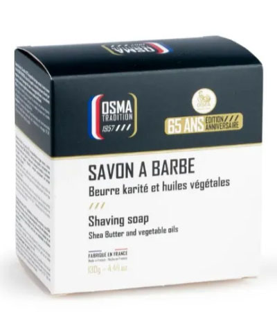МЫЛО ДЛЯ БРИТЬЯ OSMA TRADITION c маслом Ши, 130 гр, в банке