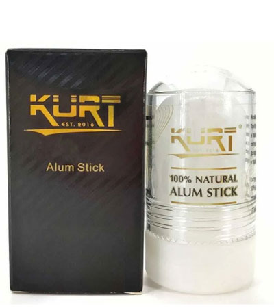 Алюмокалиевые квасцы ALUM STICK Round top KURT -60г.