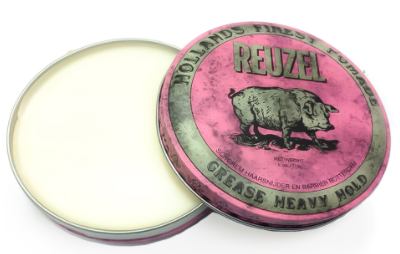 Помада для волос REUZEL HEAVY HOLD GREASE сильной фиксации -95г.