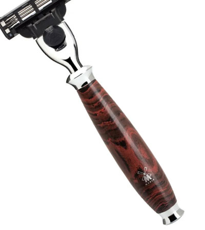 Бритва MUEHLE PURIST, Mach3, эбонит