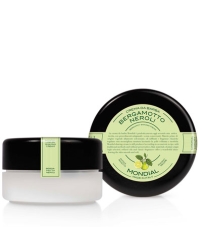 Крем для бритья Mondial "BERGAMOTTO NEROLI" с ароматом бергамота и нероли, пластиковая чаша plexiglas, 150 мл