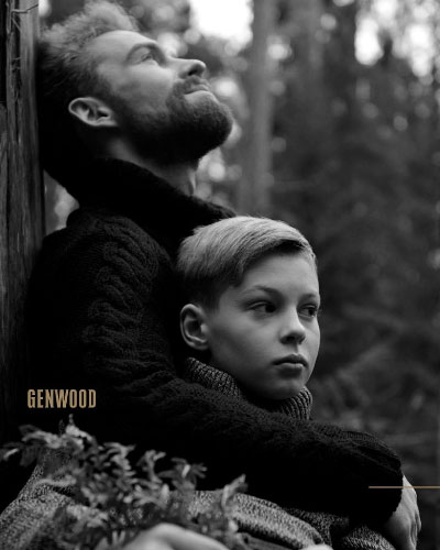 Мужской шампунь для волос и тела Forest Genwood- 250 мл