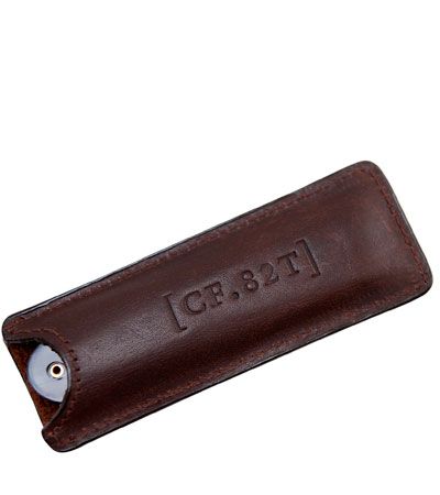 Кожаный чехол для расчески CF82T Captain Fawcett Leather Case