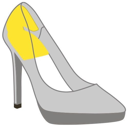 Стельки TARRAGO Gel Heel Cushion безразмерные.