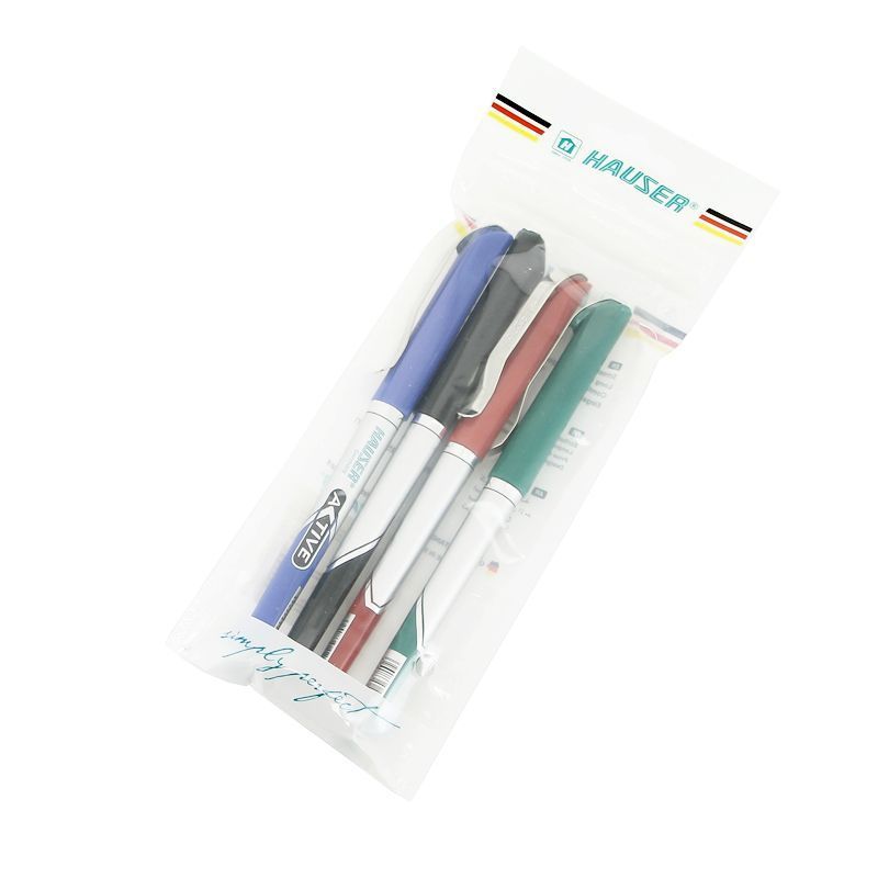 Набор: Шариковая ручка (4шт/уп) HAUSER