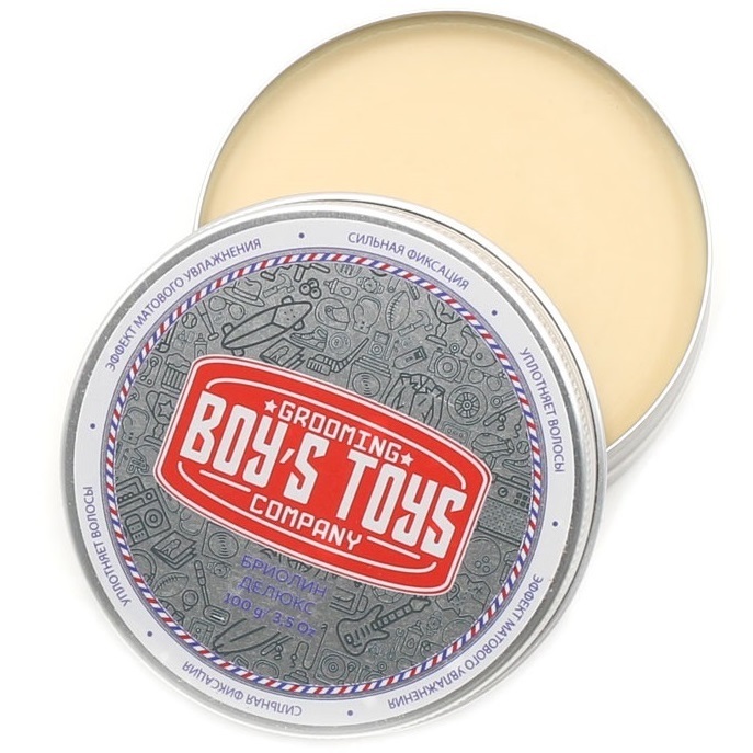 Бриолин для укладки волос Briolin Deluxe Boy's Toys -100мл.