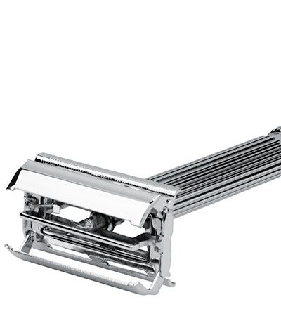 Станок для бритья Erbe, цвет хром, ручка хром