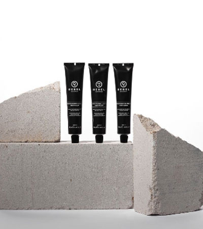 Профессиональная мужская краска для волос REBEL BARBER Dark Brown (3) 3 х 40 мл