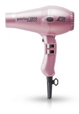Фен PARLUX 3200 COMPACT розовый, 1900 Вт, 2 насадки
