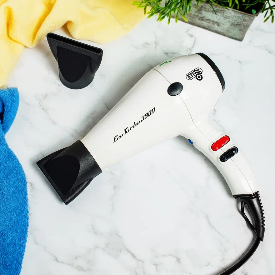 Профессиональный фен ETI Eco Turbo 3900 Xtrapower Белый
