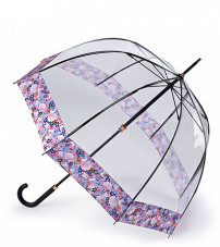 Зонт женский трость Fulton L866-4028 DigitalBlossom (Цветок)
