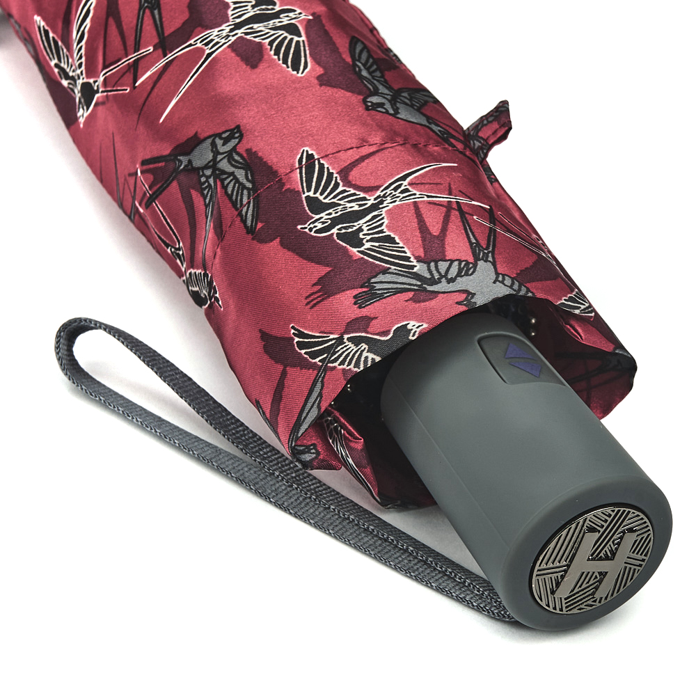 Зонт женский автомат Henry Backer Q2103 Swallow (Ласточки)