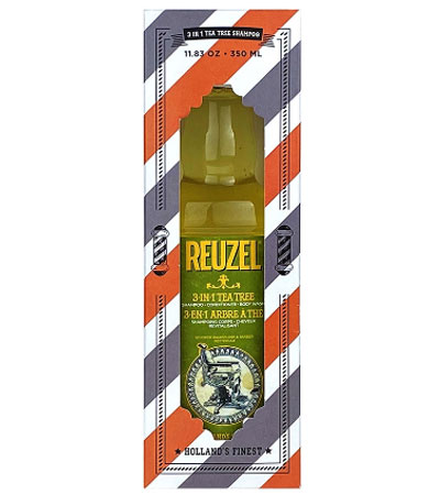 Шампунь 3 в 1 Reuzel Tea Tree Shampoo с маслом чайного дерева-350мл.