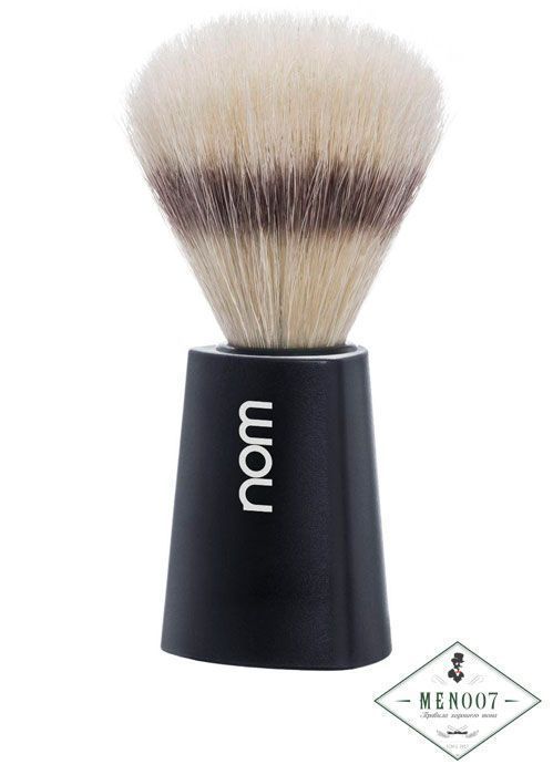 Помазок NOM CARL, щетина кабана, черный пластик