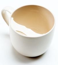 Кружка с защитой для усов Captain Fawcett - (Большая)