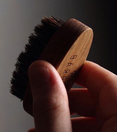 Щетка для бороды овальная  Barbaro (Кабан)