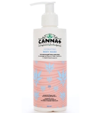Гель для душа CANNA+ HYDRATING BODY WASH -250мл.