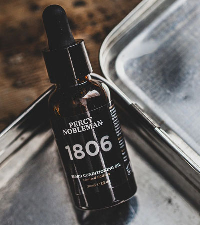Парфюмированное масло для бороды Percy Nobleman Beard Oil 1806 - 30 мл