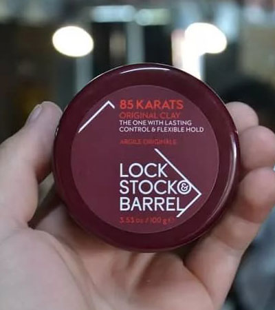 Глина для волос Lock Stock & Barrel «85 КАРАТ» с матовым эффектом 100 гр