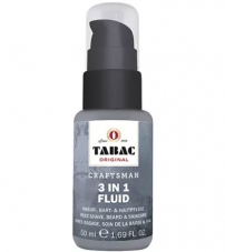 Флюид 3 в1 после бритья , лица и бороды TABAC Original Craftsman -50мл.