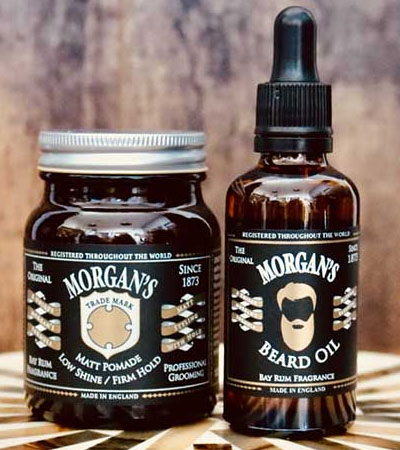 Помада для укладки волос экстрасильной фиксации Morgan's Bay Rum -100гр.