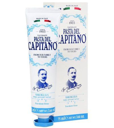 Зубная паста для курильщиков Pasta del Capitano Smokers / 1905 Для курящих -75 мл