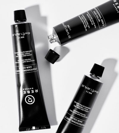 Профессиональная мужская краска для волос REBEL BARBER Medium Blonde (7) 3 х 40 мл