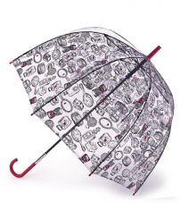 Зонт женский трость Lulu Guinness Fulton L719-3902 DressingTable (Дамские штучки)