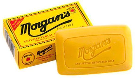 Антибактериальное лечебное мыло Morgan's -80г.