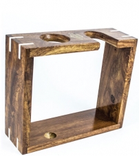 Деревянная стойка для бритья Metzger Rosewood Ss-12493