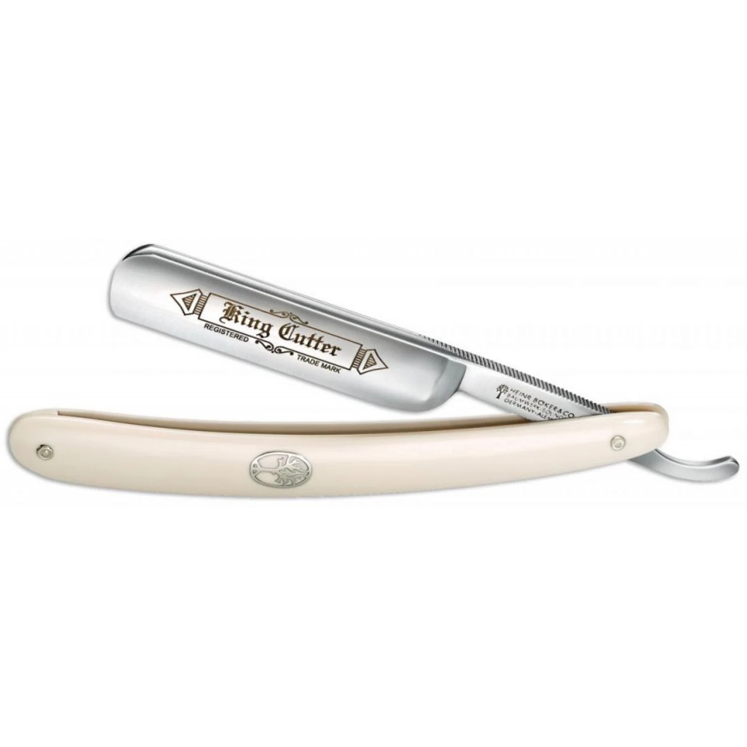 Бритва BOKER RESIERMESSER KING CUTTER WHITE BK140624