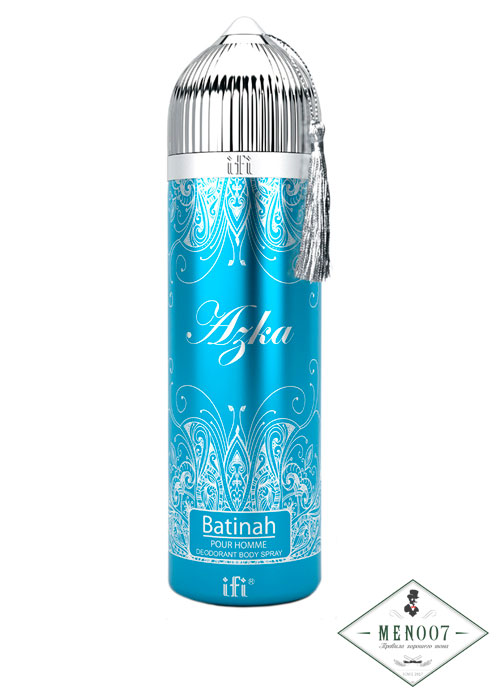 Парфюмерный дезодорант-спрей AZKA BATINAH -200мл.