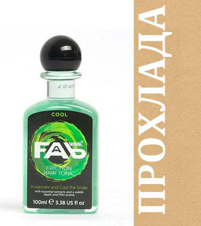 Тоник для волос с ароматом яблока и ментола FAB Cool-100мл.